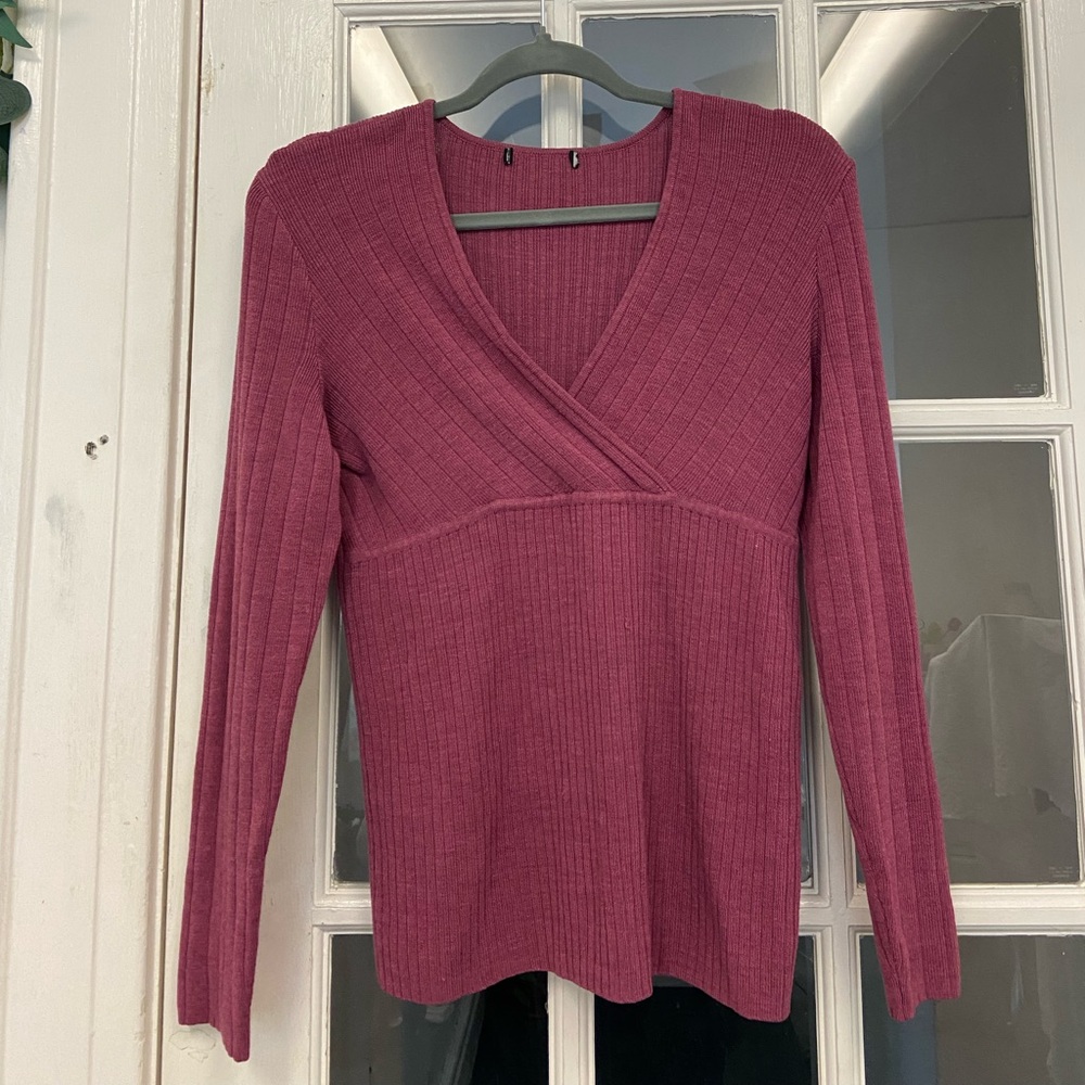 Pink sweater